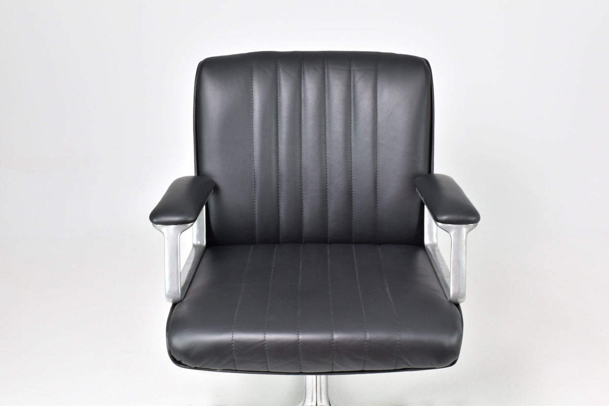 Chaise de bureau italienne du milieu du siècle par Osvaldo Borsani pour Tecno, années 1960