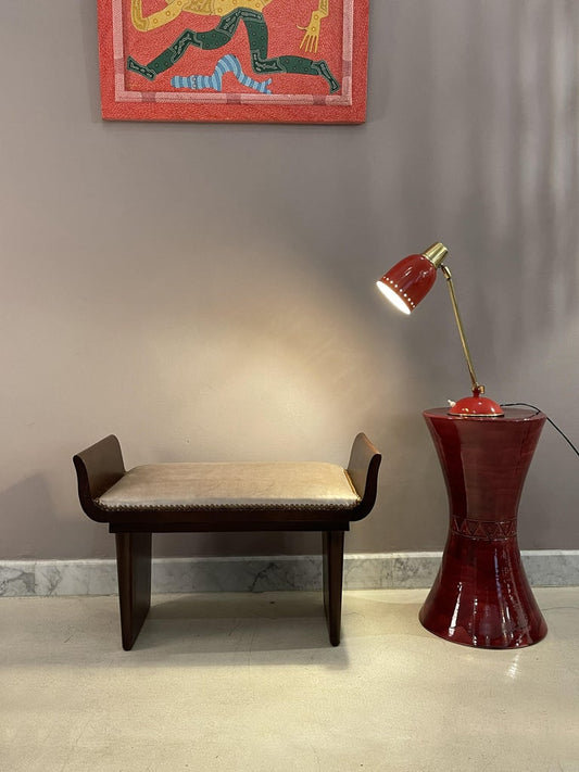 Shop Italian Mid-Century Modern Red Desk Lamp by Stilnovo, 1950s - Spirit Gallery Vintage Furniture