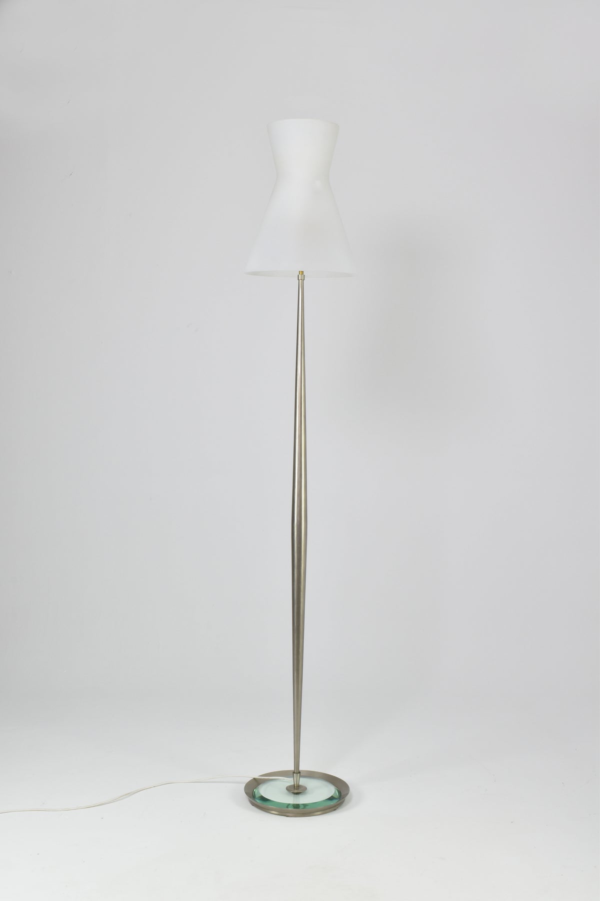 Shop Model 2156 Floor Lamp by Max Ingrand for Fontana Arte, Italy, 1950s - Spirit Gallery Vintage Furniture
