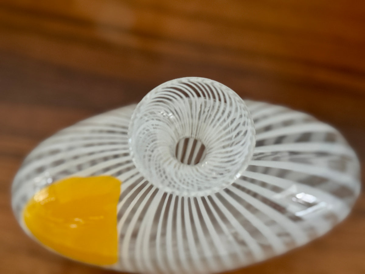 Murano Filigrana 'Pillow' Vase Attributed to Dino Martens, 1950s–60s