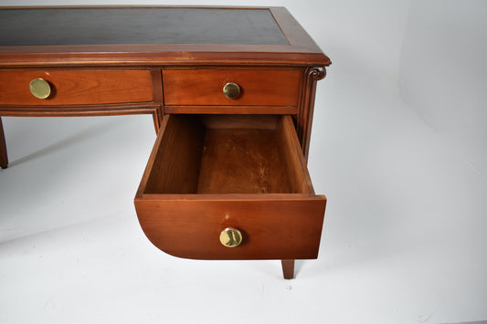 1940's Art Deco French Oak and Leather Desk - Spirit Gallery