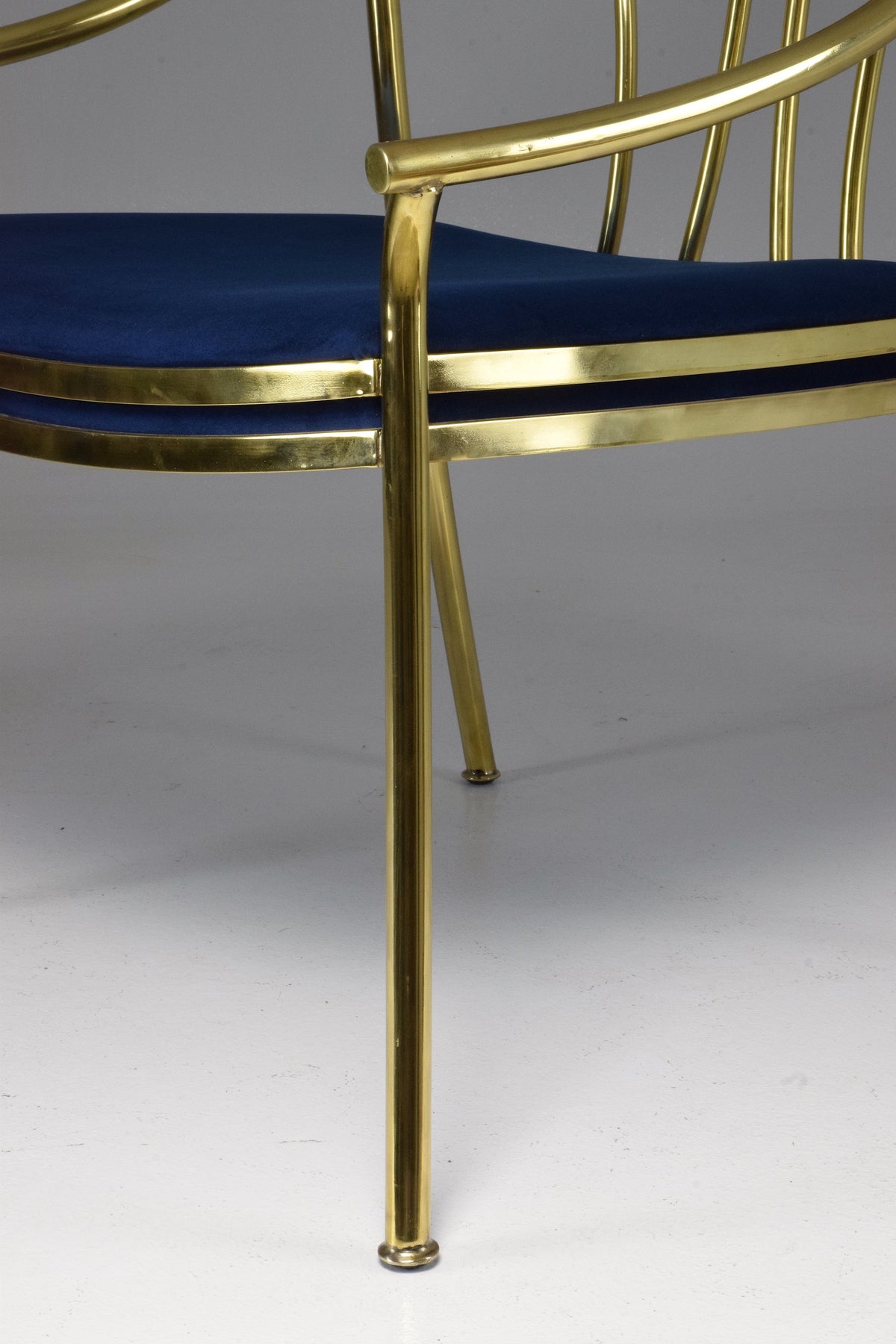 20th Century Italian Brass Armchair, 1970-1980 - Spirit Gallery