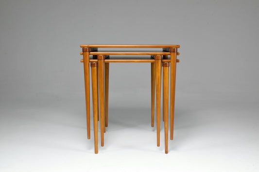 1960's Set of Three Italian Mid-Century Modern Side Tables - Spirit Gallery