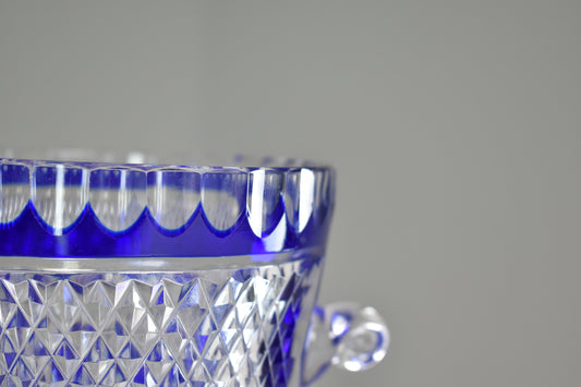 1980's French Vintage Crystal De Boheme Ice Bucket - Spirit Gallery