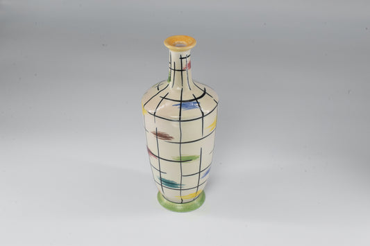 1950s Italian Pucci Umbertide Colorful Ceramic Vase - Spirit Gallery
