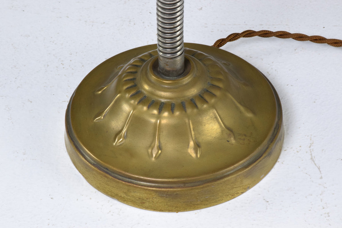 Antique Industrial Gooseneck Lamp - Spirit Gallery