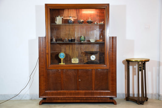 Art Deco Light-Up Display Cabinet, France, 1930's - Spirit Gallery