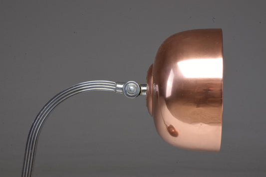 French Art Deco Copper Brass Table Lamp, 1930's - Spirit Gallery