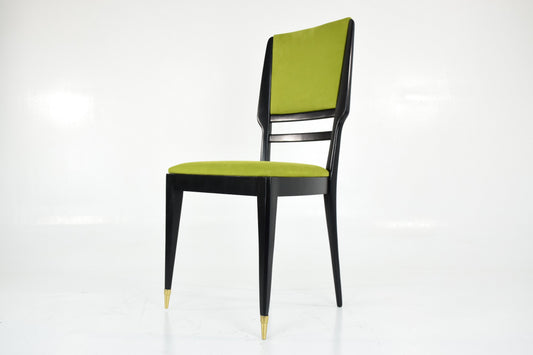 Italian Mid-Century Dining Chairs, Set of Six, 1950's - Spirit Gallery