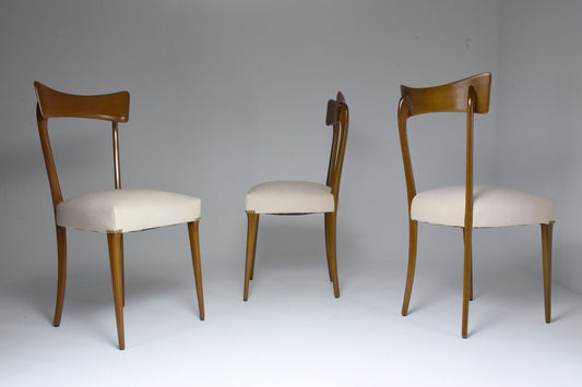 Italian Midcentury Dining Chairs, Set of 6, 1950s - Spirit Gallery