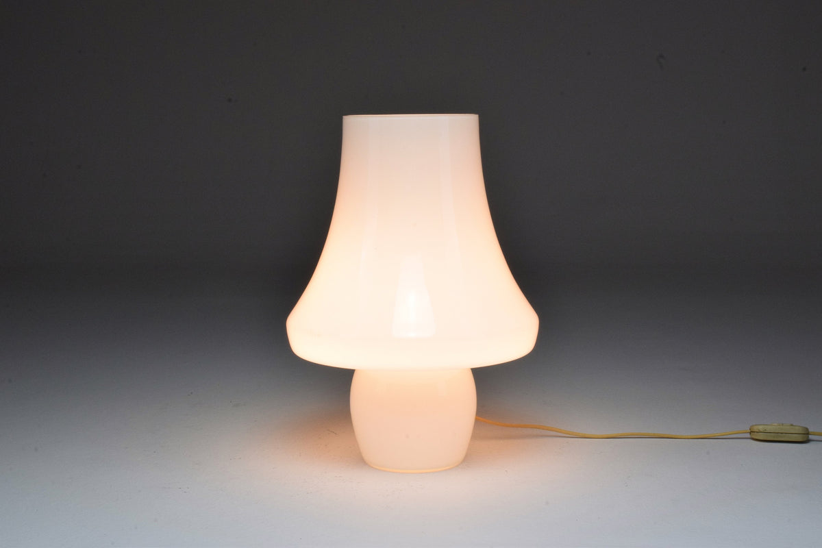 Italian Midcentury Murano Glass Table Lamp by Carlo Nason - Spirit Gallery