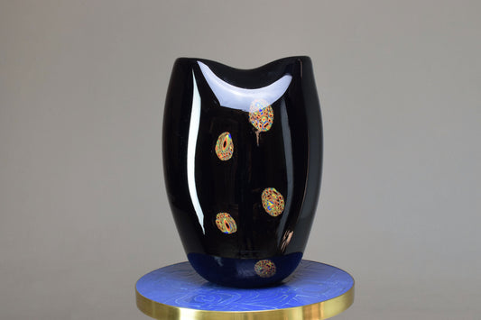 Italian Vintage Art Glass Vase, 1970s - Spirit Gallery
