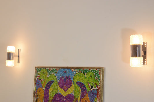 Pair of French Mid Century Sconces, 1970's - Spirit Gallery