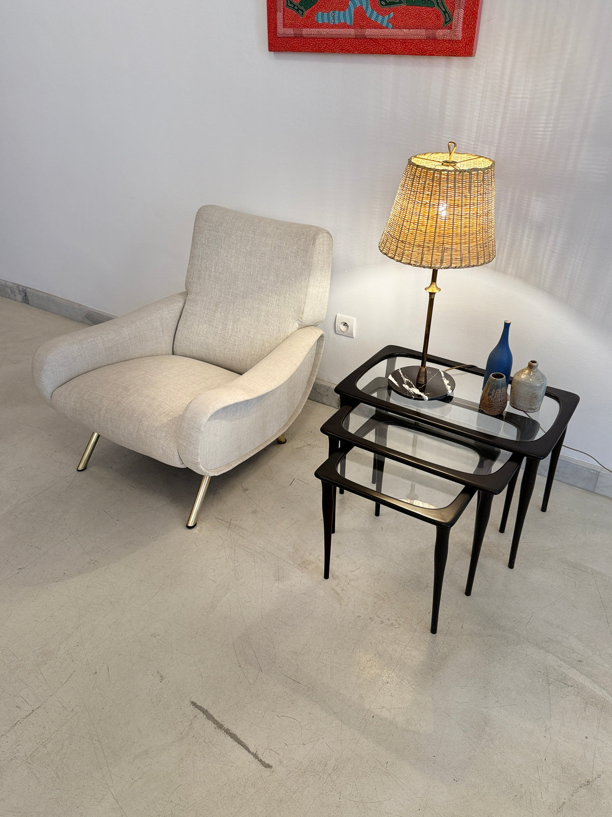 Shop Italian Lady Armchair by Marco Zanuso for Arflex, 1950s - Spirit Gallery Vintage Furniture