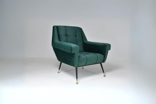 Shop 1950's Italian Restored Mid-Century Armchair - Spirit Gallery Vintage Furniture
