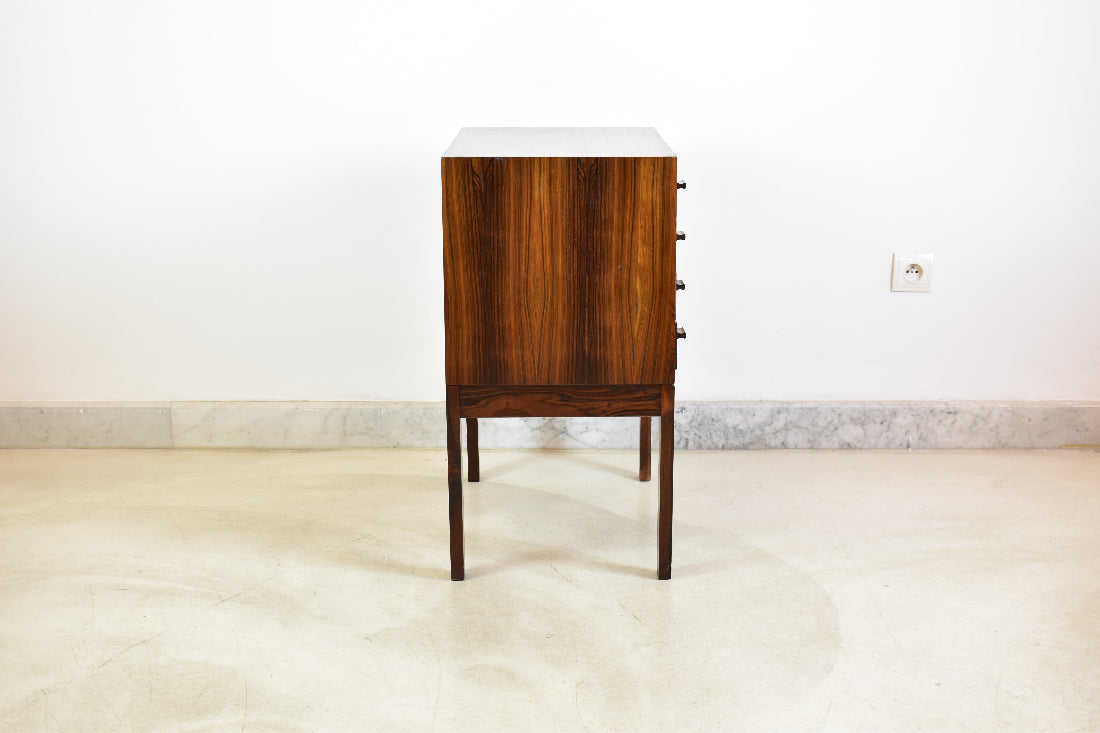 Vintage Danish Wood Chest of Drawers Attributed to Brouer Møbelfabrik, 1960s