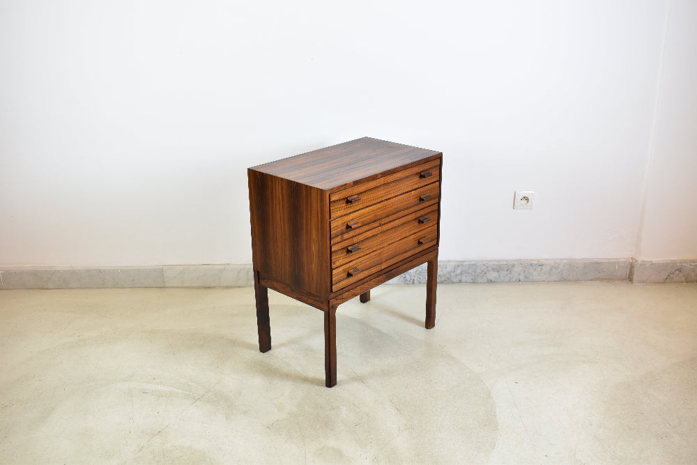 Vintage Danish wood Chest of Drawers Attributed to Brouer Møbelfabrik, 1960s