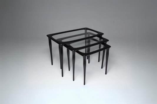 Shop Italian Mid-Century Nesting Tables by Ico Parisi, 1950s - Spirit Gallery Vintage Furniture