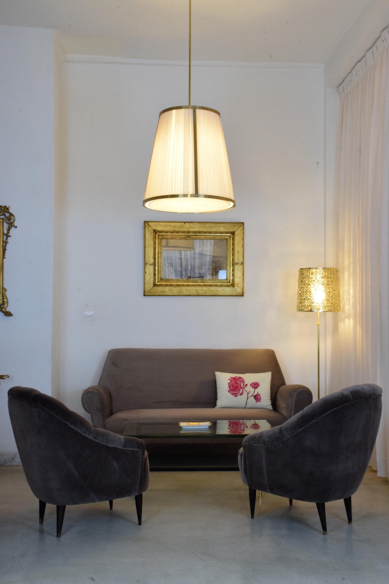 Shop Caeli-S1 Monumental Brass Pendant Light - Spirit Gallery Vintage Furniture