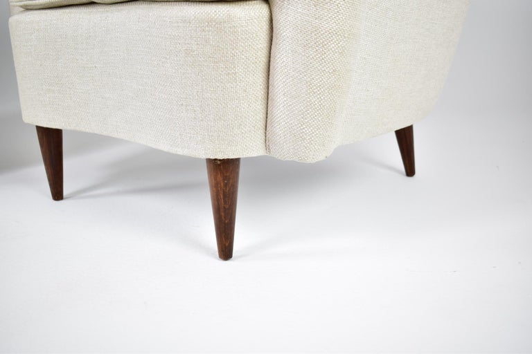Shop Pair of Italian Lounge Chairs, ISA Bergamo, circa 1955–60 - Spirit Gallery Vintage Furniture