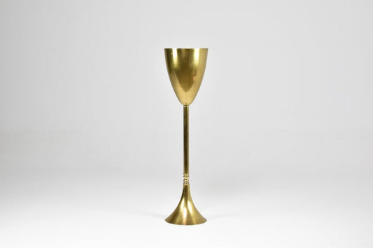 Shop Contemporary Polished Brass Champagne Bucket Stand by Jonathan Amar - Spirit Gallery Vintage Furniture