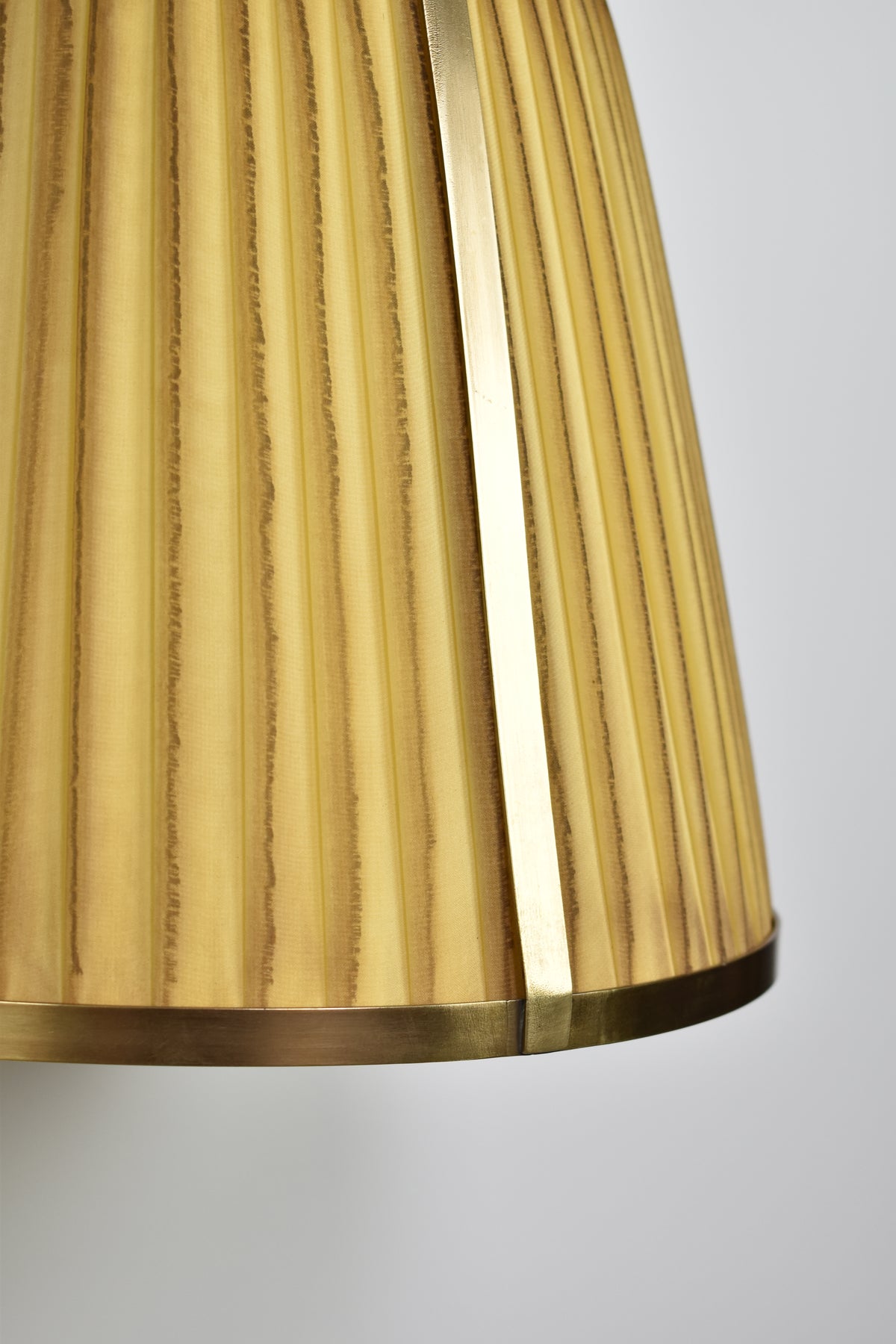 Shop Caeli-W4 Brass and Fabric Sconce, JAS - Spirit Gallery Vintage Furniture