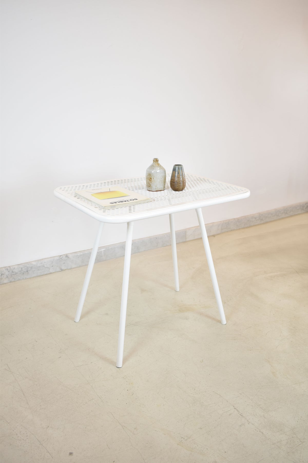 Shop French 'Radar' Metal Garden Table by Rene Malaval, 1940s-1950s - Spirit Gallery Vintage Furniture