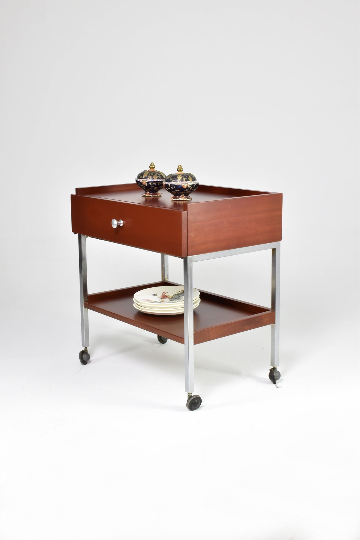 1960's French Bar Cart or Serving Table
