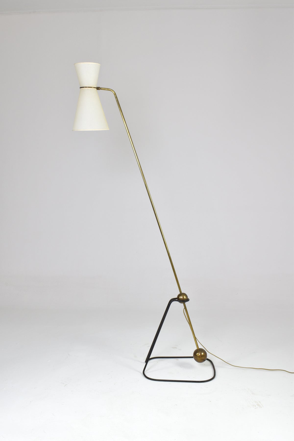 Shop Pierre Guariche “G2 Pendulum” Floor Lamp for Disderot, France, 1950s - Spirit Gallery Vintage Furniture