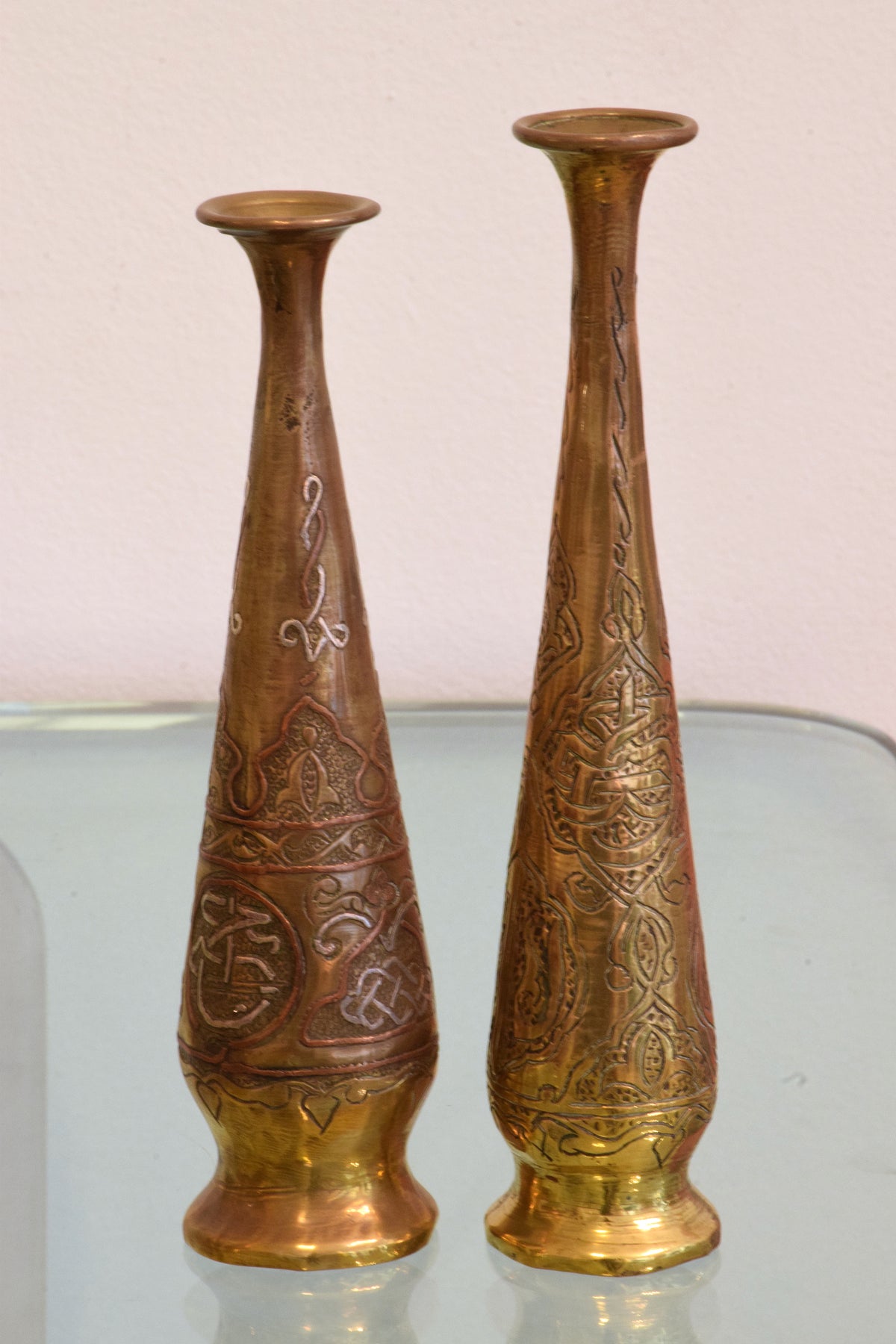 Shop 19th century Antique Single Flower Vases, Set of Five - Spirit Gallery Vintage Furniture