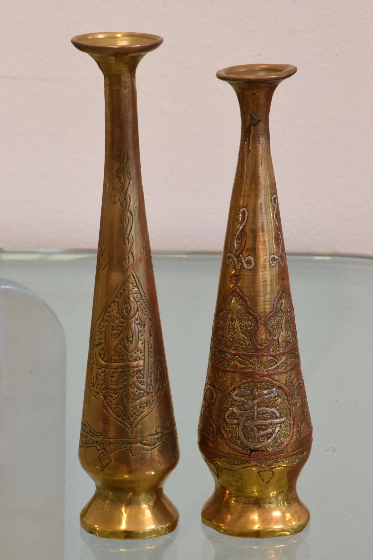 Shop 19th century Antique Single Flower Vases, Set of Five - Spirit Gallery Vintage Furniture