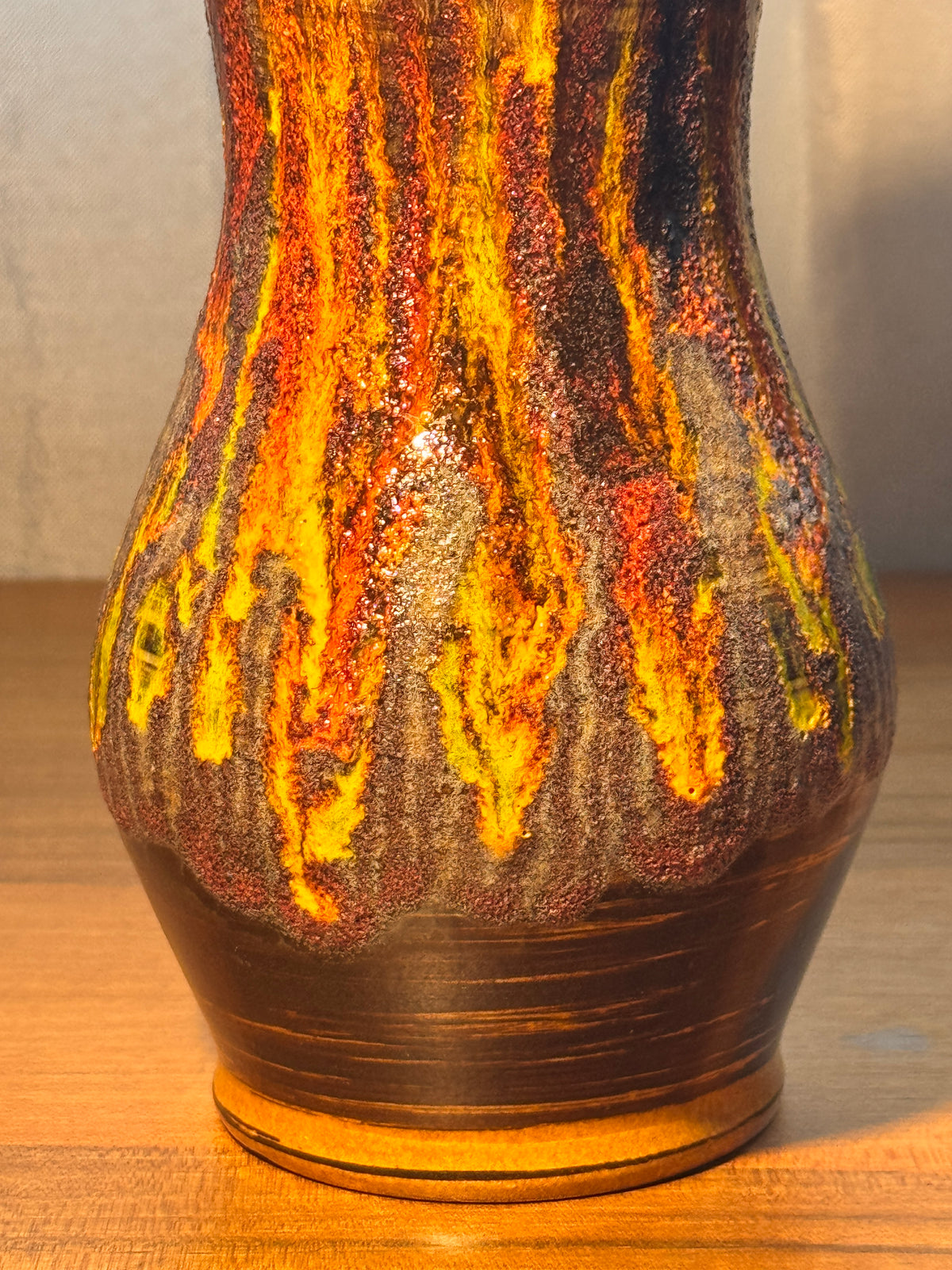 Shop French Ceramic Vase by St.Clément, 1970s–1979s - Spirit Gallery Vintage Furniture