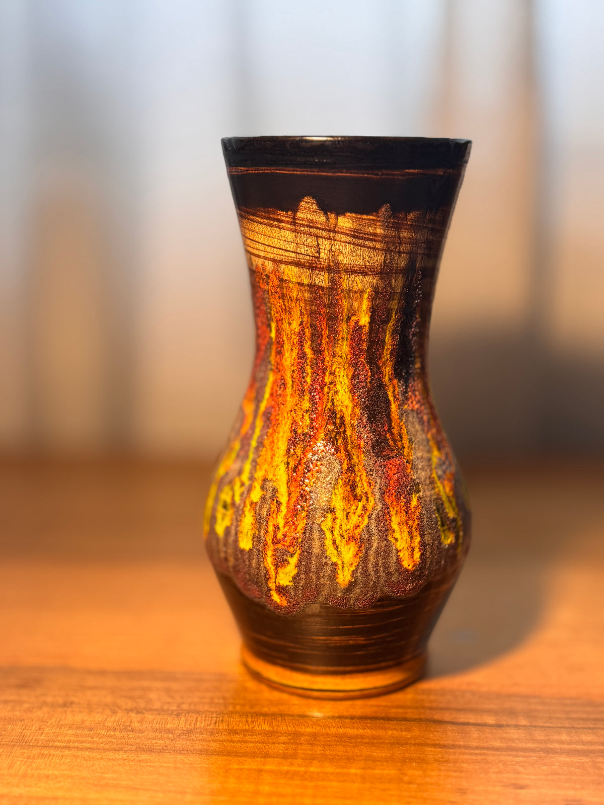 Shop French Ceramic Vase by St.Clément, 1970s–1979s - Spirit Gallery Vintage Furniture