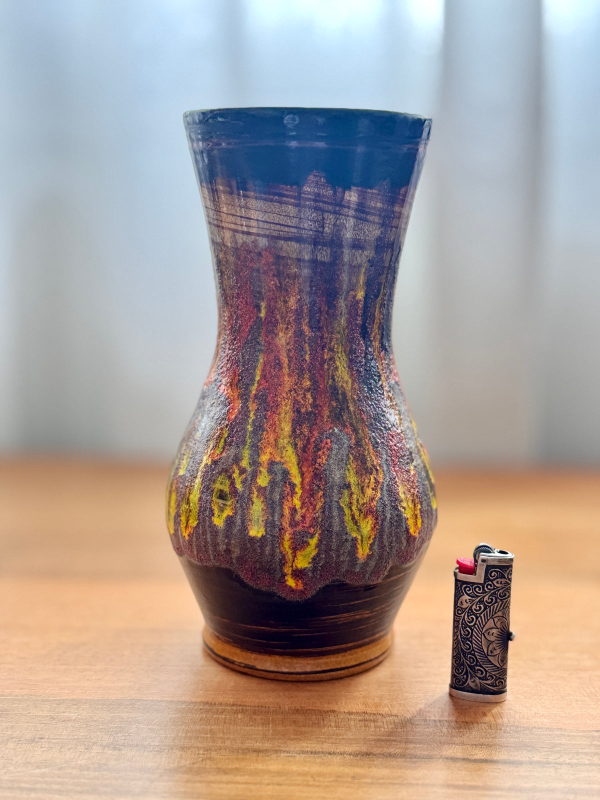 Shop French Ceramic Vase by St.Clément, 1970s–1979s - Spirit Gallery Vintage Furniture