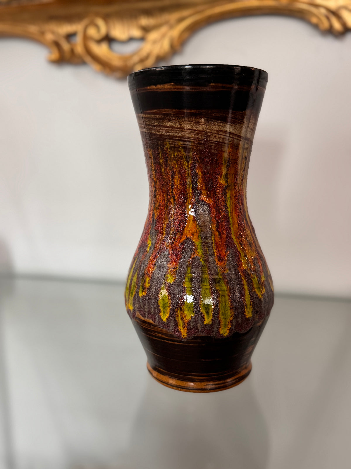 Shop French Ceramic Vase by St.Clément, 1970s–1979s - Spirit Gallery Vintage Furniture