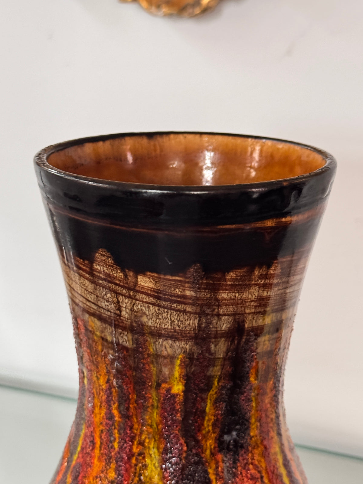 Shop French Ceramic Vase by St.Clément, 1970s–1979s - Spirit Gallery Vintage Furniture