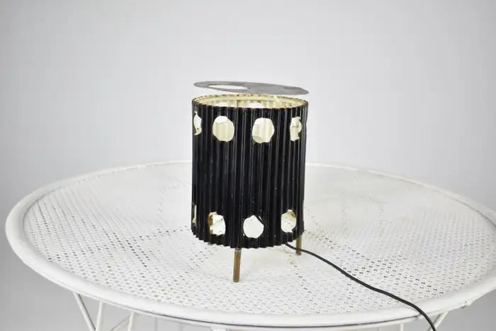 Shop French 'Java' Table Lamps by Mathieu Matégot, 1953s - Spirit Gallery Vintage Furniture