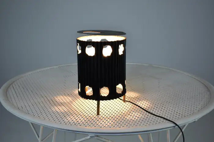 Shop French 'Java' Table Lamps by Mathieu Matégot, 1953s - Spirit Gallery Vintage Furniture