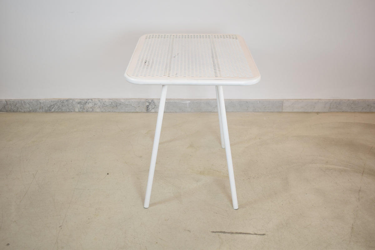 Shop French 'Radar' Metal Garden Table by Rene Malaval, 1940s-1950s - Spirit Gallery Vintage Furniture