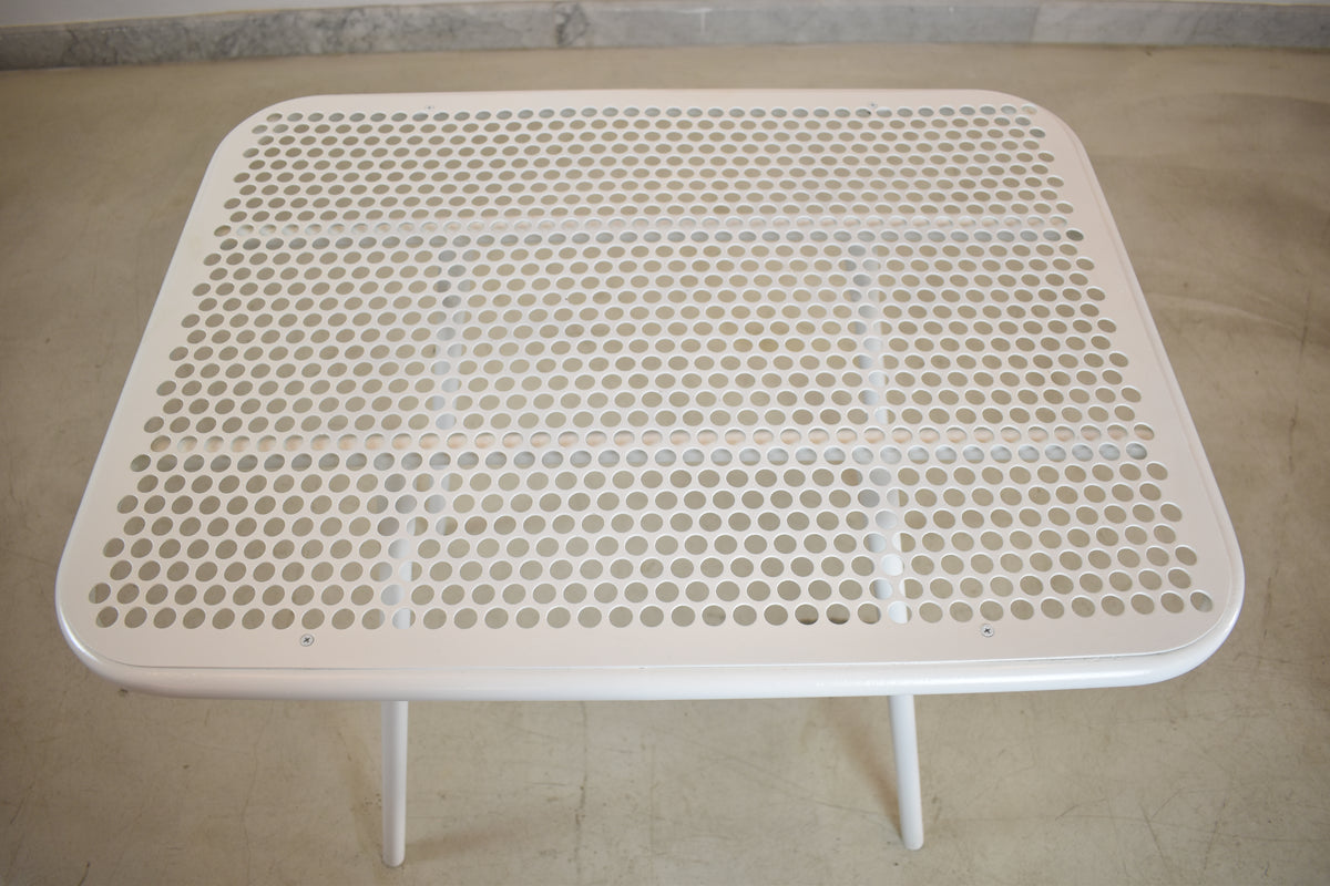 Shop French 'Radar' Metal Garden Table by Rene Malaval, 1940s-1950s - Spirit Gallery Vintage Furniture