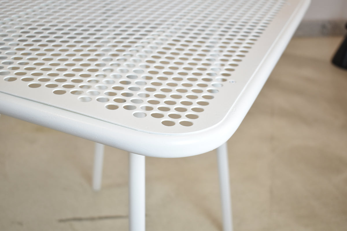 Shop French 'Radar' Metal Garden Table by Rene Malaval, 1940s-1950s - Spirit Gallery Vintage Furniture