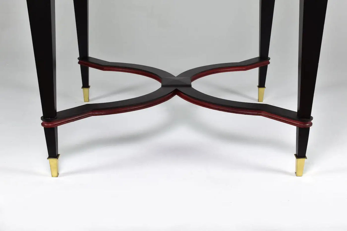 Shop Italian Dining Armchairs (Set of 4) with Extendable Game Table, 1960s - Spirit Gallery Vintage Furniture