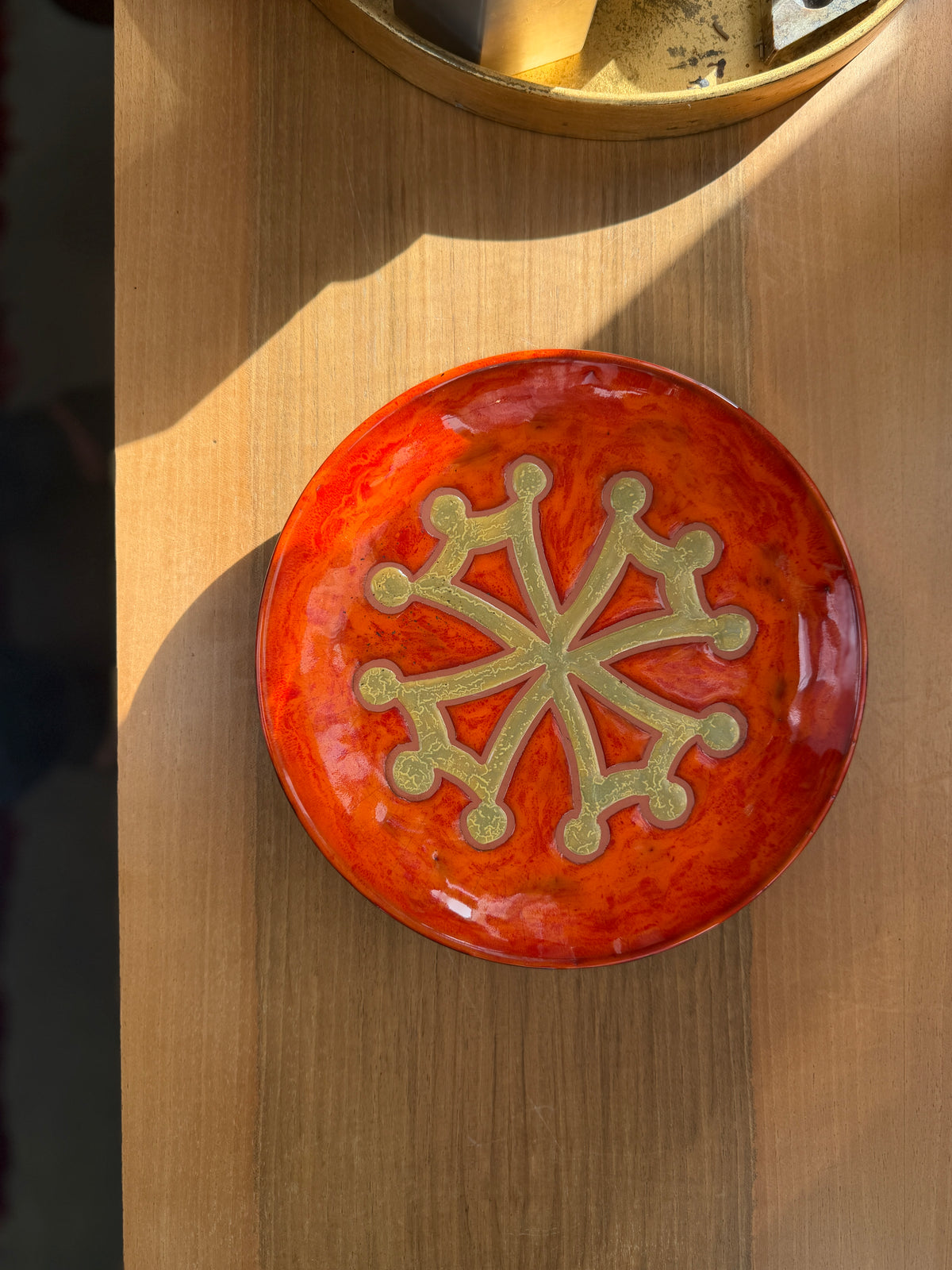Shop Ceramic Vallauris Wall Plate by Paul Azema, France, 1960–1970 - Spirit Gallery Vintage Furniture