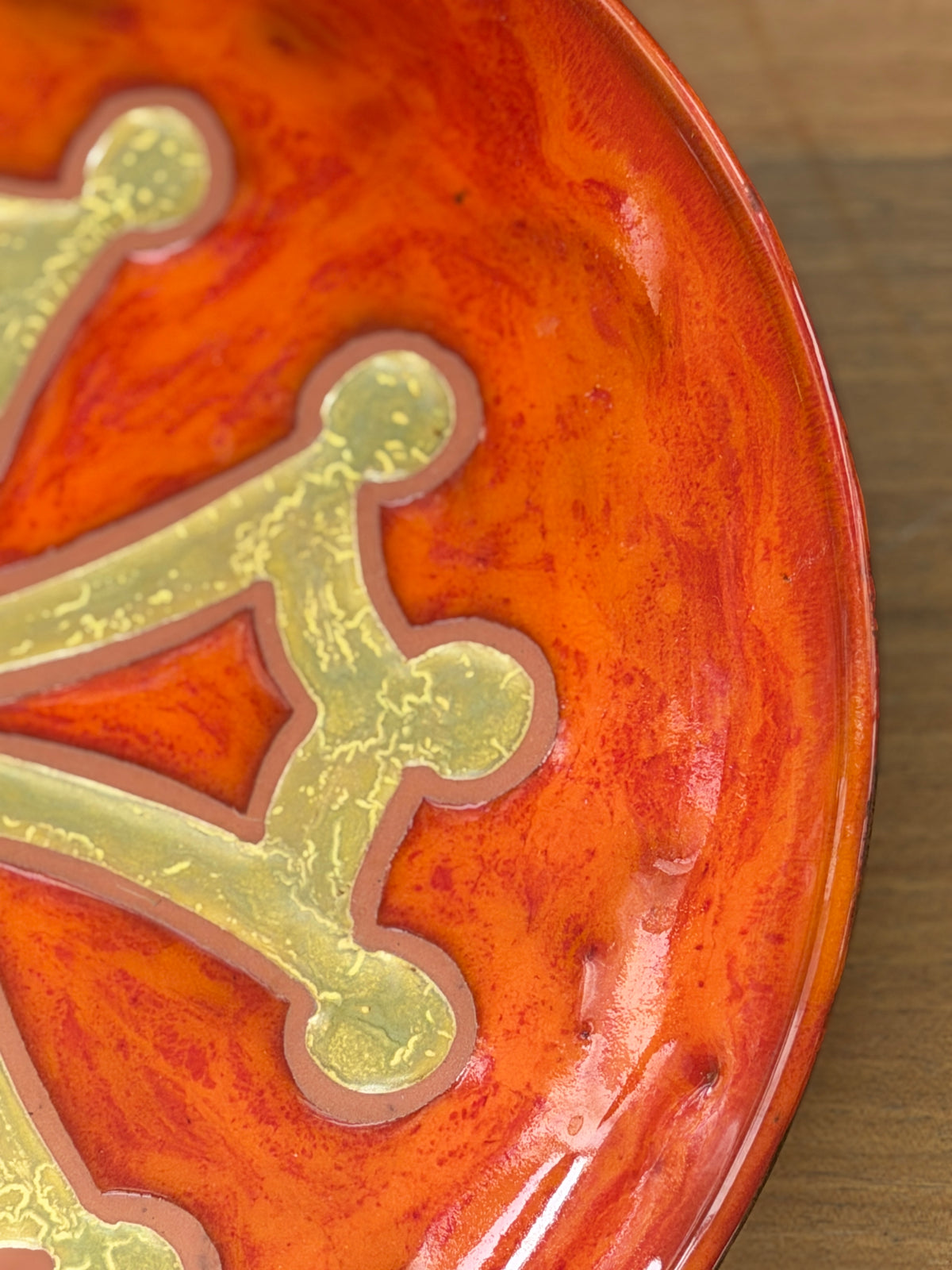 Shop Ceramic Vallauris Wall Plate by Paul Azema, France, 1960–1970 - Spirit Gallery Vintage Furniture