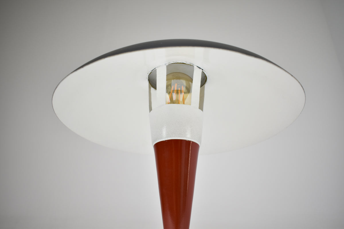 Italian Metal Art Deco Table Lamp, 1960s