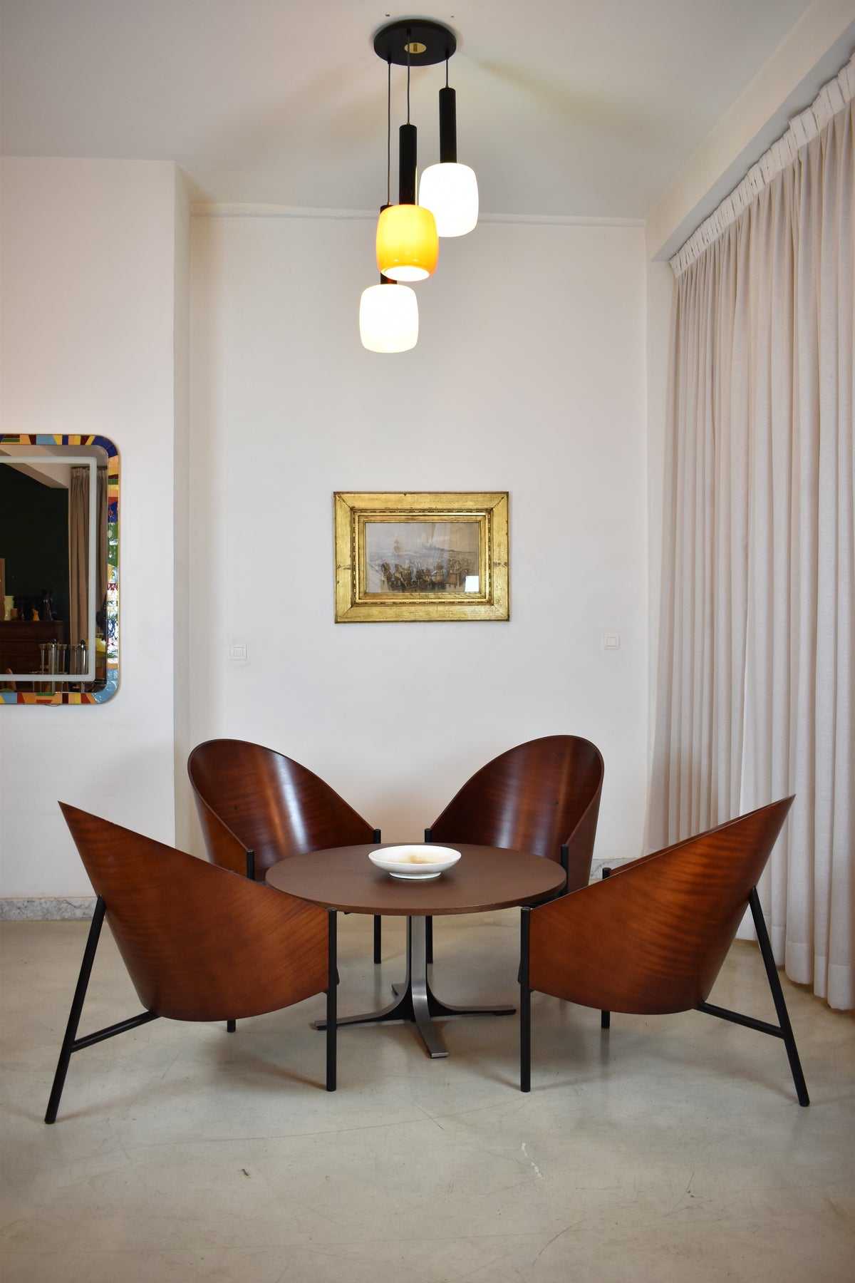 Italian set of Two Philippe Starck Armchairs, 1st Ed., Pratfall for Driade, 1984