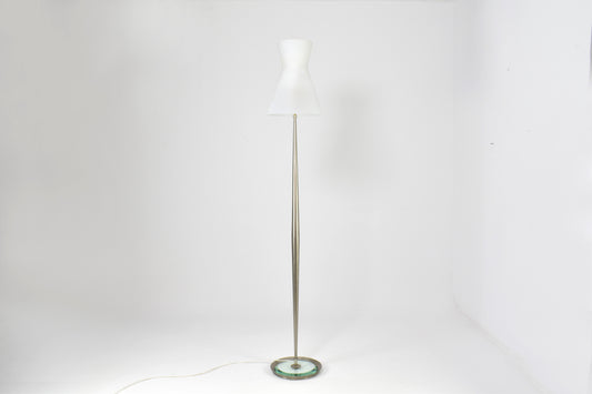 Shop Model 2156 Floor Lamp by Max Ingrand for Fontana Arte, Italy, 1950s - Spirit Gallery Vintage Furniture