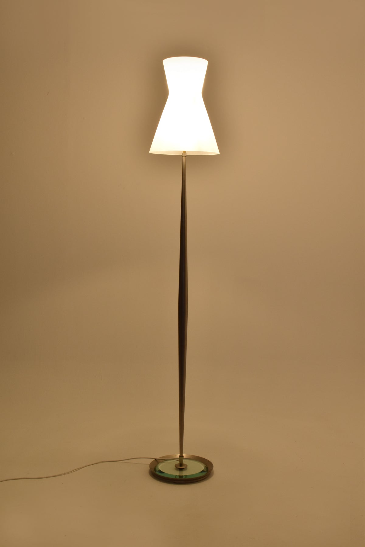 Shop Model 2156 Floor Lamp by Max Ingrand for Fontana Arte, Italy, 1950s - Spirit Gallery Vintage Furniture