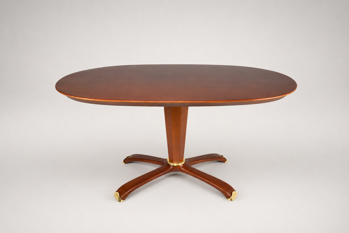 Shop 1950's Italian Wooden Table by Osvaldo Borsani - Spirit Gallery Vintage Furniture