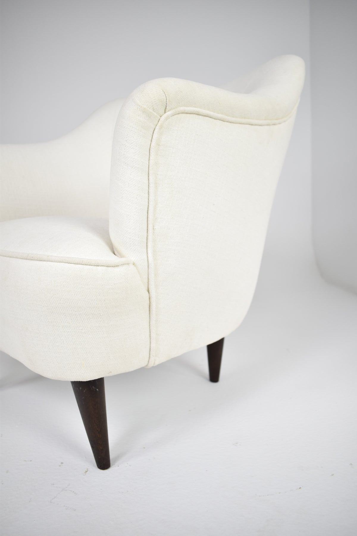 Shop Pair of Italian Armchairs by Gio Ponti for Casa e Giardino, circa 1950s - Spirit Gallery Vintage Furniture